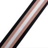 Lurex Webbing, Double-Sided, 50 mm, Black-Copper, from 1.5 m view 2