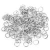 100-Piece Set Stainless Steel Open Split Jump Rings, Clasps, Hooks & Connectors for Jewelry Making view 4