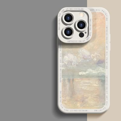 Luxury Art Phone Case Cover D14 for iPhone 11, 12, 13, 14 and 15 Series