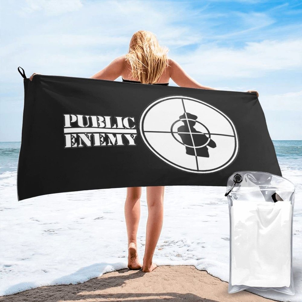 Salpica Public Enemy Microfiber Travel Sports Towel