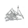 140-Piece Aluminum Blind Rivet Assortment, M3.2, M4, M4.8, Dome Head, Closed-End Pop Rivets for Furniture view 3