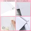 No-Drill Clamp Roller Blind 95 x 150 cm, Privacy and Blackout, White view 4
