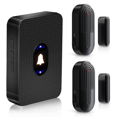 DAYTECH Wireless Door Sensor Alarm, 1 Receiver & 2 Sensors