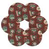 Red Buffalo Plaid Tartan Coasters, Set of 6 view 2