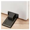Magnetic Door Stopper, Brushed Stainless Steel, Floor-Mounted view 3