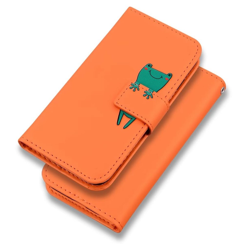 FERLAN Flip Case for Sony Xperia 8, Orange