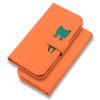 FERLAN Flip Case for Sony Xperia 8, Orange view 1