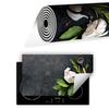 TMK ArtDeko Stovetop Cover, Roll-Up Induction Mat, 1-Piece, 90 x 52 cm, Spices Slate view 1
