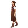 Amscan 9918997 Women's World Book Day Western Cowgirl Costume, Sizes 8–10 view 4