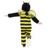Amscan 9919076 Unisex Fleece Bee Onesie for Babies, Hooded Romper with Headpiece, Costume, 18–24 Months view 2