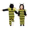 Amscan 9919076 Unisex Fleece Bee Onesie for Babies, Hooded Romper with Headpiece, Costume, 18–24 Months view 3