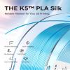 Kexcelled PLA Silk Pink Filament, 1.75 mm ± 0.03 mm, 1 kg, Shiny Gloss view 2