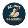 Become Ungovernable Goose Funny Duck Meme Baseball Bat PopSockets with Interchangeable PopGrip view 3