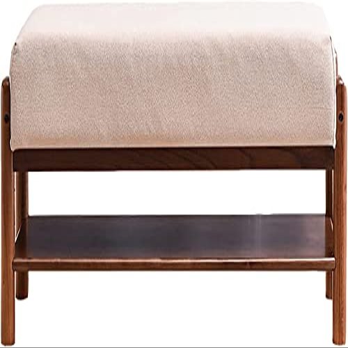 Entryway Shoe Storage Bench with Adjustable Height