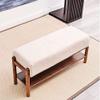 Entryway Shoe Storage Bench with Adjustable Height view 2