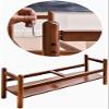 Entryway Shoe Storage Bench with Adjustable Height view 3