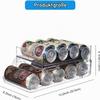 Seahelms 2-Tier Foldable Refrigerator Can Organizer for 250/330 mL Cans view 2
