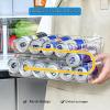 Seahelms 2-Tier Foldable Refrigerator Can Organizer for 250/330 mL Cans view 4