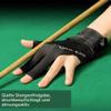 Wnddle 3-Finger Billiards Glove, Adjustable Non-Slip Pool Glove for Pool, Snooker, and Carom view 2