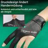 Wnddle 3-Finger Billiards Glove, Adjustable Non-Slip Pool Glove for Pool, Snooker, and Carom view 3