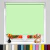 Blackout Thermal Day & Night Roller Blind 80 x 210 cm, Light Green view 1