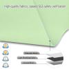 Blackout Thermal Day & Night Roller Blind 80 x 210 cm, Light Green view 3