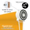Blackout Thermal Roller Blind 95 x 230 cm, No-Drill Clamp-Fit, Duo Double Roller Blind, Orange view 4