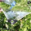 Clear Waterproof Heavy-Duty PVC Tarp Sidewall, 3.7 x 2.7 m view 2