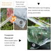Clear Waterproof Heavy-Duty PVC Tarp Sidewall, 3.7 x 2.7 m view 4