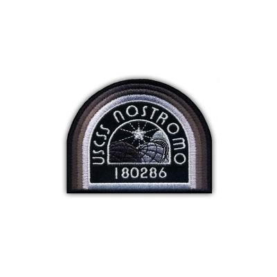 USCSS Nostromo Grayscale Embroidered Sew-On Patch