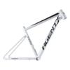 HIMALO 700C Road Bike Frame, 46 cm, Aluminum Alloy, XC Disc Brake, 12 x 142 mm Thru-Axle, BSA68, Internal Routing, White view 1