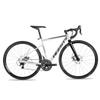 HIMALO 700C Road Bike Frame, 46 cm, Aluminum Alloy, XC Disc Brake, 12 x 142 mm Thru-Axle, BSA68, Internal Routing, White view 2