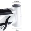 HIMALO 700C Road Bike Frame, 46 cm, Aluminum Alloy, XC Disc Brake, 12 x 142 mm Thru-Axle, BSA68, Internal Routing, White view 3