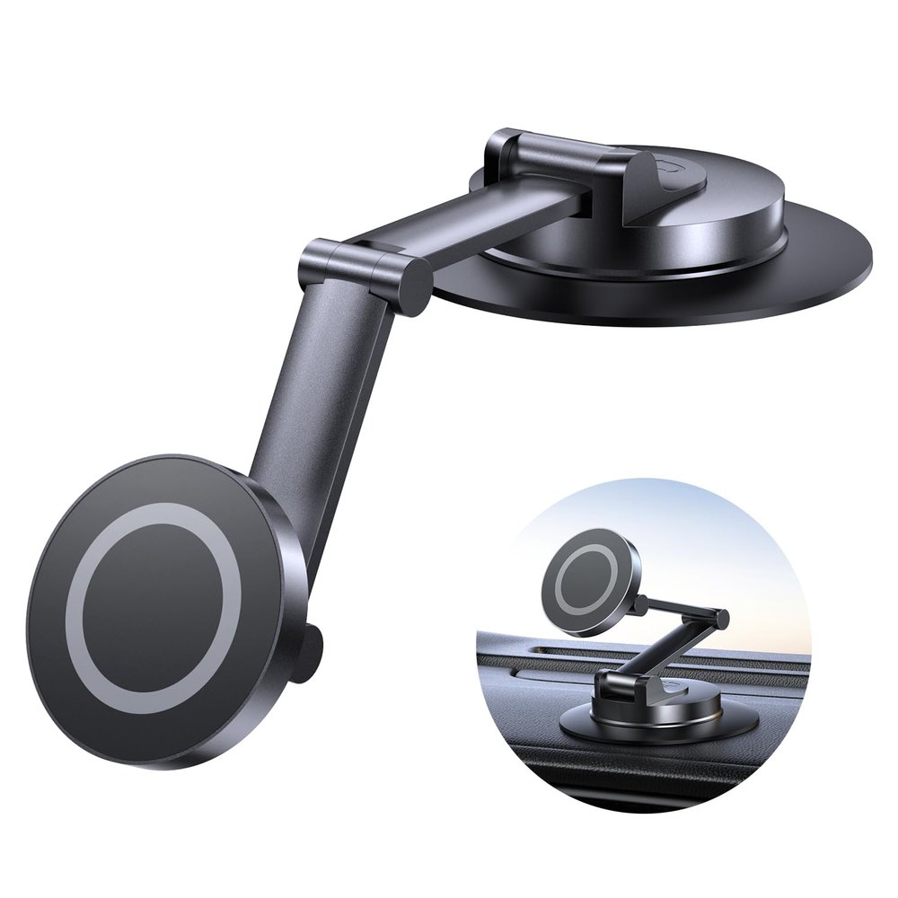 JOYEKY MagSafe Car Phone Holder for Dashboard, Universal Magnetic Mount, 360° Rotating