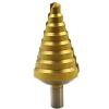 HSS Step Drill Bit, 8 Steps, 10–45 mm, Titanium view 1