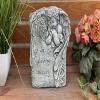 stoneandstyle Angel Memorial Stone “In Loving Memory,” Frost-Resistant Cast Stone view 2