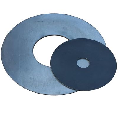S235 Steel Round Plate with Inner Hole, 5 mm Thick, Up to 250 mm, OD 150 mm, ID 110 mm