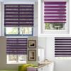 Portable Blackout Roller Blind 120 x 180 cm, Purple view 2