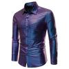 DeaAmyGline Men's 70s Disco Sequin Shirt view 2