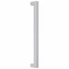 vidaXL 20-Piece Cabinet Handles, Square Tube Design, Silver, 224 mm Stainless Steel view 1