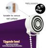Blackout Thermal Roller Blind 80 x 100 cm, Purple view 4