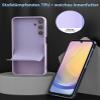 Foluu Liquid Silicone Case for Samsung Galaxy A25 5G 2024, Purple view 4