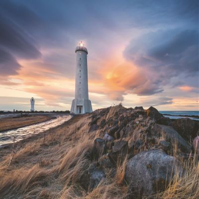 Ravensburger Puzzle: Magical Mood Above the Akranes Lighthouse