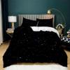 Black Graffiti Bedding Set 180 x 200 cm, Microfiber view 1