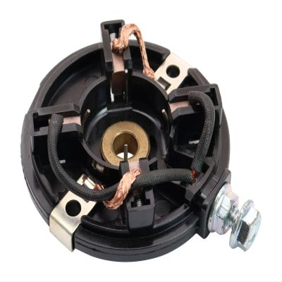 SECURA Carbon Brushes with Holder and End Cap, Compatible with Briggs & Stratton 243457 Engine