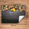 SMTDeco Induction Cooktop Cover, Spices Gray, 70 x 52 cm view 2
