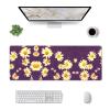 Durable Daisy Desk Mat, Large Rubber Keyboard Mat view 2