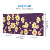 Durable Daisy Desk Mat, Large Rubber Keyboard Mat view 3