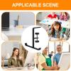 PUCHEN Headphone Hook Holder, Desk Bag Hook, Under-Desk Clamp Hook, Space-Saving Universal Desk Hook with Height Adjustment view 4