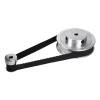 GT2 Timing Belt Pulley Set, 20T/72T, 6 mm Belt, 3.6:1 Reduction view 1